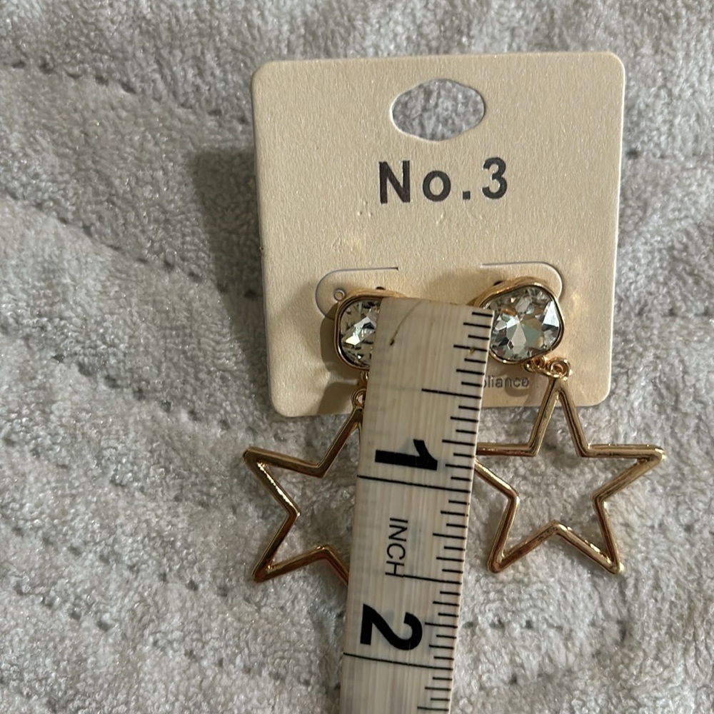Dangly Star Earrings - Picture 4 of 5